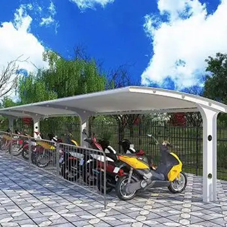 朝阳膜结构电动车棚