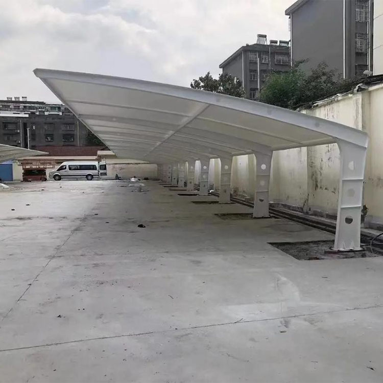 朝阳膜结构汽车棚