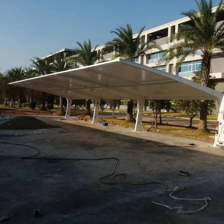 朝阳膜结构汽车棚